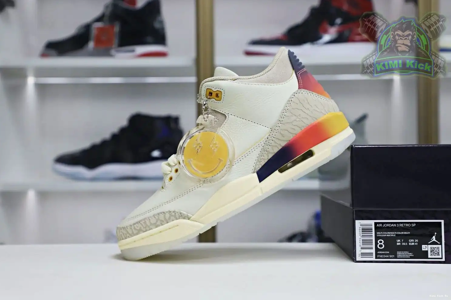 Jordan3 Air Jordan JBalvin Kimikick x 0508